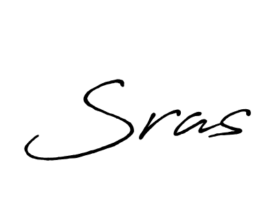 Sras stylish signature style. Best Handwritten Sign (Antro_Vectra_Bolder) for my name. Handwritten Signature Collection Ideas for my name Sras. Sras signature style 7 images and pictures png