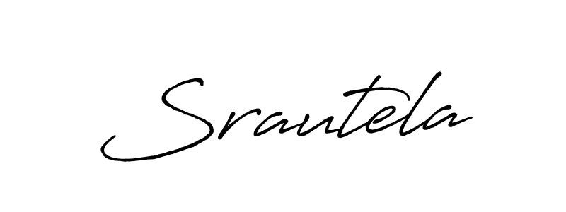 Make a short Srautela signature style. Manage your documents anywhere anytime using Antro_Vectra_Bolder. Create and add eSignatures, submit forms, share and send files easily. Srautela signature style 7 images and pictures png