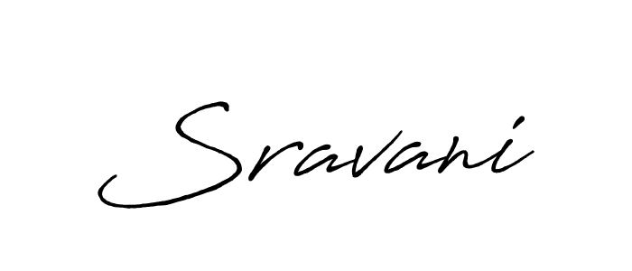Use a signature maker to create a handwritten signature online. With this signature software, you can design (Antro_Vectra_Bolder) your own signature for name Sravani. Sravani signature style 7 images and pictures png