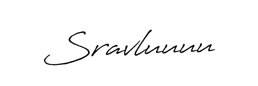 How to Draw Sravluuuu signature style? Antro_Vectra_Bolder is a latest design signature styles for name Sravluuuu. Sravluuuu signature style 7 images and pictures png