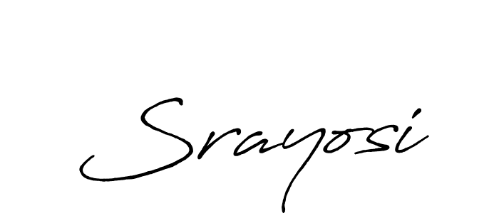 if you are searching for the best signature style for your name Srayosi. so please give up your signature search. here we have designed multiple signature styles  using Antro_Vectra_Bolder. Srayosi signature style 7 images and pictures png