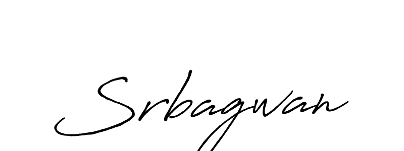 Design your own signature with our free online signature maker. With this signature software, you can create a handwritten (Antro_Vectra_Bolder) signature for name Srbagwan. Srbagwan signature style 7 images and pictures png