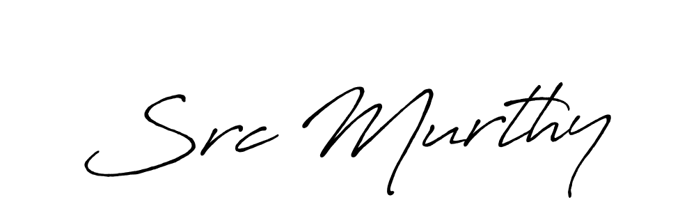 Make a beautiful signature design for name Src Murthy. With this signature (Antro_Vectra_Bolder) style, you can create a handwritten signature for free. Src Murthy signature style 7 images and pictures png
