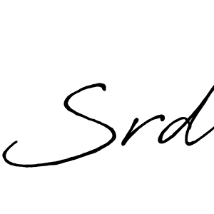How to make Srd name signature. Use Antro_Vectra_Bolder style for creating short signs online. This is the latest handwritten sign. Srd signature style 7 images and pictures png