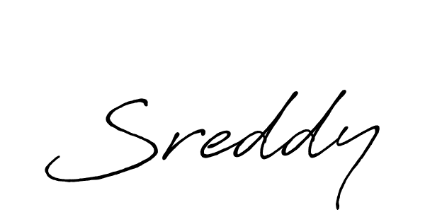 Sreddy stylish signature style. Best Handwritten Sign (Antro_Vectra_Bolder) for my name. Handwritten Signature Collection Ideas for my name Sreddy. Sreddy signature style 7 images and pictures png