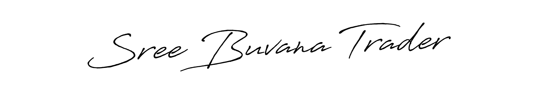 Similarly Antro_Vectra_Bolder is the best handwritten signature design. Signature creator online .You can use it as an online autograph creator for name Sree Buvana Trader. Sree Buvana Trader signature style 7 images and pictures png