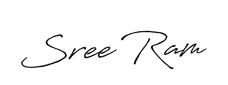 Make a beautiful signature design for name Sree Ram. With this signature (Antro_Vectra_Bolder) style, you can create a handwritten signature for free. Sree Ram signature style 7 images and pictures png