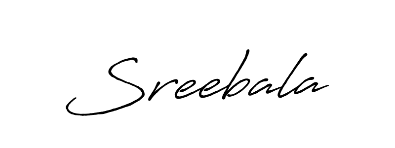 Once you've used our free online signature maker to create your best signature Antro_Vectra_Bolder style, it's time to enjoy all of the benefits that Sreebala name signing documents. Sreebala signature style 7 images and pictures png