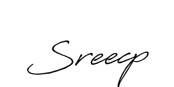 Also we have Sreecp name is the best signature style. Create professional handwritten signature collection using Antro_Vectra_Bolder autograph style. Sreecp signature style 7 images and pictures png