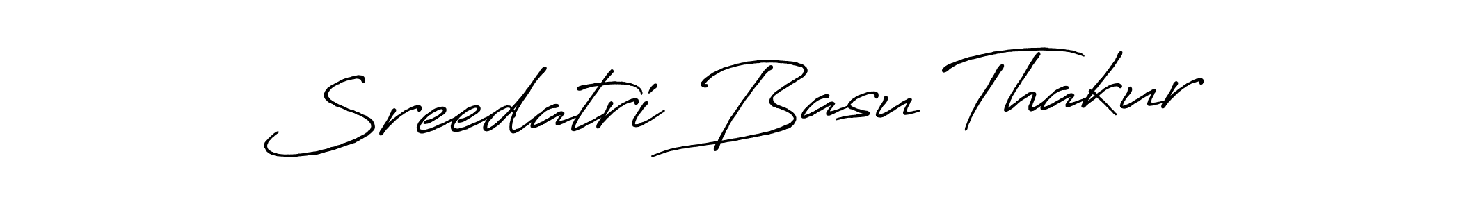 Also You can easily find your signature by using the search form. We will create Sreedatri Basu Thakur name handwritten signature images for you free of cost using Antro_Vectra_Bolder sign style. Sreedatri Basu Thakur signature style 7 images and pictures png