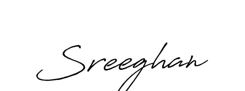 You should practise on your own different ways (Antro_Vectra_Bolder) to write your name (Sreeghan) in signature. don't let someone else do it for you. Sreeghan signature style 7 images and pictures png