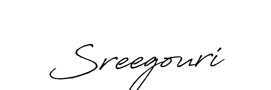 if you are searching for the best signature style for your name Sreegouri. so please give up your signature search. here we have designed multiple signature styles  using Antro_Vectra_Bolder. Sreegouri signature style 7 images and pictures png