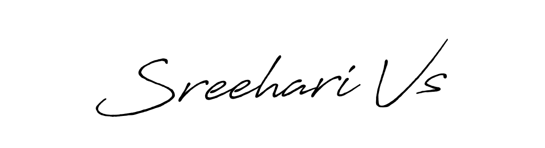 Also You can easily find your signature by using the search form. We will create Sreehari Vs name handwritten signature images for you free of cost using Antro_Vectra_Bolder sign style. Sreehari Vs signature style 7 images and pictures png