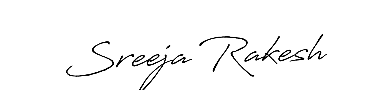 Once you've used our free online signature maker to create your best signature Antro_Vectra_Bolder style, it's time to enjoy all of the benefits that Sreeja Rakesh name signing documents. Sreeja Rakesh signature style 7 images and pictures png