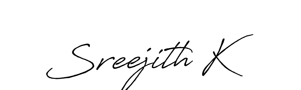 Also You can easily find your signature by using the search form. We will create Sreejith K name handwritten signature images for you free of cost using Antro_Vectra_Bolder sign style. Sreejith K signature style 7 images and pictures png