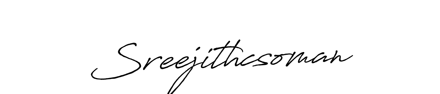 Here are the top 10 professional signature styles for the name Sreejithcsoman. These are the best autograph styles you can use for your name. Sreejithcsoman signature style 7 images and pictures png