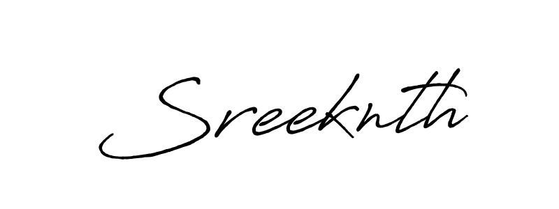 You should practise on your own different ways (Antro_Vectra_Bolder) to write your name (Sreeknth) in signature. don't let someone else do it for you. Sreeknth signature style 7 images and pictures png
