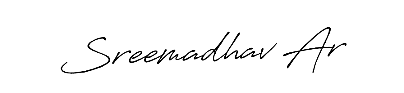 This is the best signature style for the Sreemadhav Ar name. Also you like these signature font (Antro_Vectra_Bolder). Mix name signature. Sreemadhav Ar signature style 7 images and pictures png