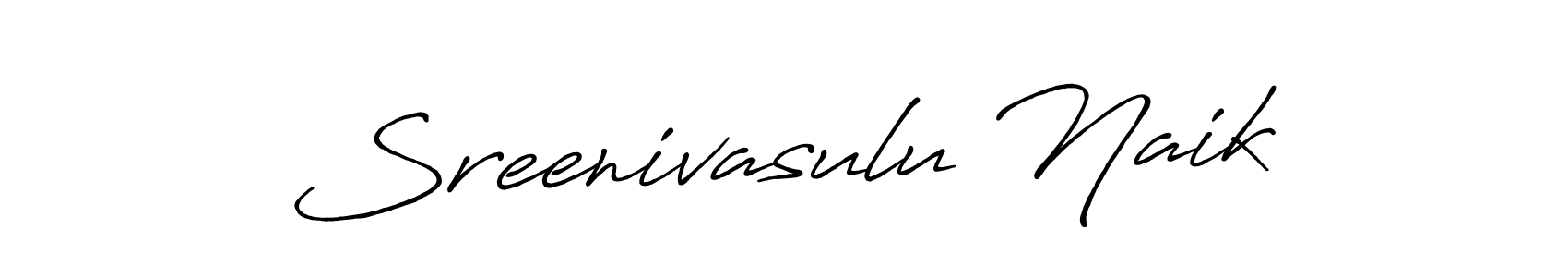 It looks lik you need a new signature style for name Sreenivasulu Naik. Design unique handwritten (Antro_Vectra_Bolder) signature with our free signature maker in just a few clicks. Sreenivasulu Naik signature style 7 images and pictures png