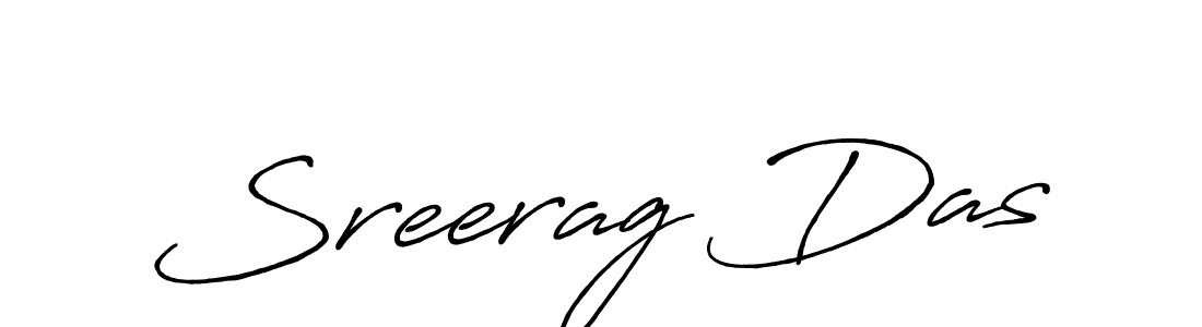 Design your own signature with our free online signature maker. With this signature software, you can create a handwritten (Antro_Vectra_Bolder) signature for name Sreerag Das. Sreerag Das signature style 7 images and pictures png