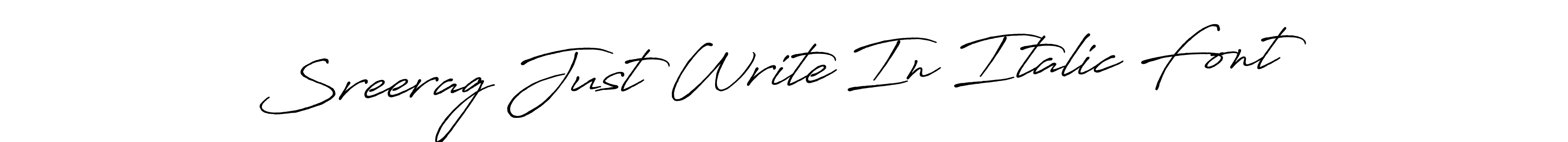 Similarly Antro_Vectra_Bolder is the best handwritten signature design. Signature creator online .You can use it as an online autograph creator for name Sreerag Just Write In Italic Font. Sreerag Just Write In Italic Font signature style 7 images and pictures png
