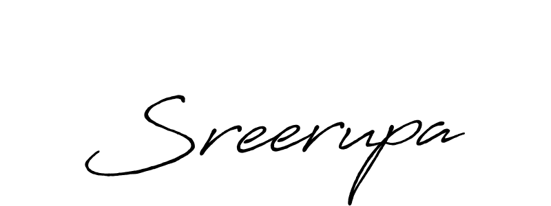 How to make Sreerupa signature? Antro_Vectra_Bolder is a professional autograph style. Create handwritten signature for Sreerupa name. Sreerupa signature style 7 images and pictures png