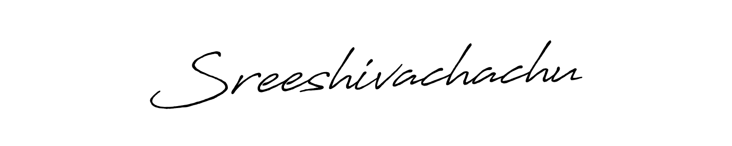 Sreeshivachachu stylish signature style. Best Handwritten Sign (Antro_Vectra_Bolder) for my name. Handwritten Signature Collection Ideas for my name Sreeshivachachu. Sreeshivachachu signature style 7 images and pictures png