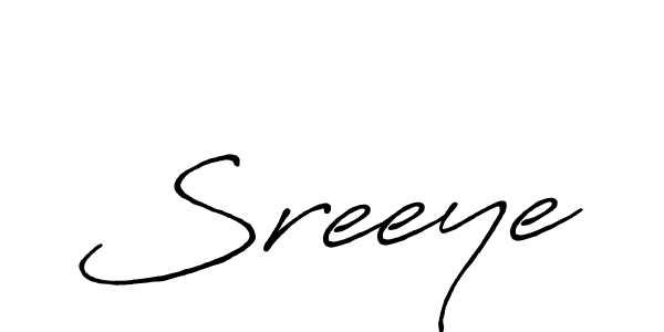 It looks lik you need a new signature style for name Sreeye. Design unique handwritten (Antro_Vectra_Bolder) signature with our free signature maker in just a few clicks. Sreeye signature style 7 images and pictures png