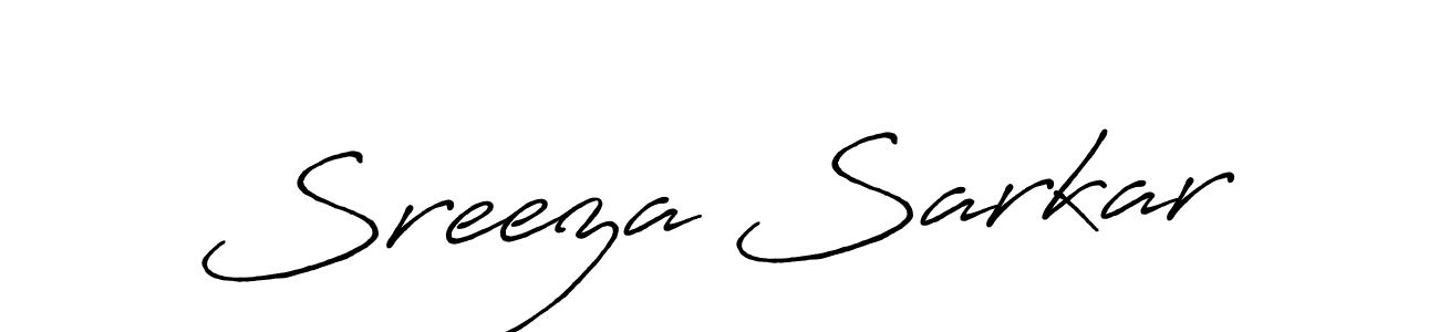 Similarly Antro_Vectra_Bolder is the best handwritten signature design. Signature creator online .You can use it as an online autograph creator for name Sreeza Sarkar. Sreeza Sarkar signature style 7 images and pictures png