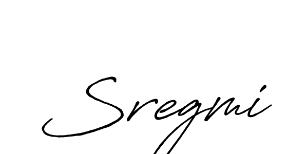 Sregmi stylish signature style. Best Handwritten Sign (Antro_Vectra_Bolder) for my name. Handwritten Signature Collection Ideas for my name Sregmi. Sregmi signature style 7 images and pictures png
