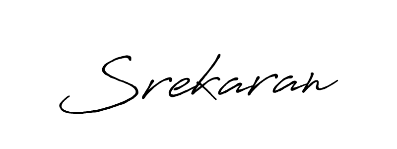 Antro_Vectra_Bolder is a professional signature style that is perfect for those who want to add a touch of class to their signature. It is also a great choice for those who want to make their signature more unique. Get Srekaran name to fancy signature for free. Srekaran signature style 7 images and pictures png