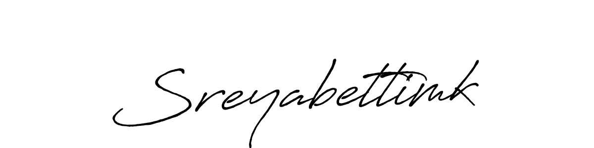 Antro_Vectra_Bolder is a professional signature style that is perfect for those who want to add a touch of class to their signature. It is also a great choice for those who want to make their signature more unique. Get Sreyabettimk name to fancy signature for free. Sreyabettimk signature style 7 images and pictures png