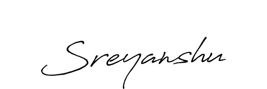 Similarly Antro_Vectra_Bolder is the best handwritten signature design. Signature creator online .You can use it as an online autograph creator for name Sreyanshu. Sreyanshu signature style 7 images and pictures png