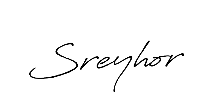 Similarly Antro_Vectra_Bolder is the best handwritten signature design. Signature creator online .You can use it as an online autograph creator for name Sreyhor. Sreyhor signature style 7 images and pictures png