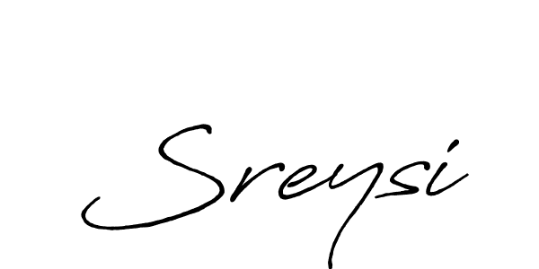You should practise on your own different ways (Antro_Vectra_Bolder) to write your name (Sreysi) in signature. don't let someone else do it for you. Sreysi signature style 7 images and pictures png