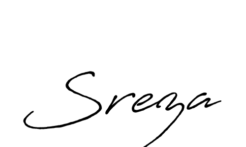 It looks lik you need a new signature style for name Sreza. Design unique handwritten (Antro_Vectra_Bolder) signature with our free signature maker in just a few clicks. Sreza signature style 7 images and pictures png