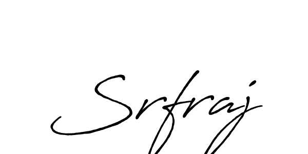 Also You can easily find your signature by using the search form. We will create Srfraj name handwritten signature images for you free of cost using Antro_Vectra_Bolder sign style. Srfraj signature style 7 images and pictures png