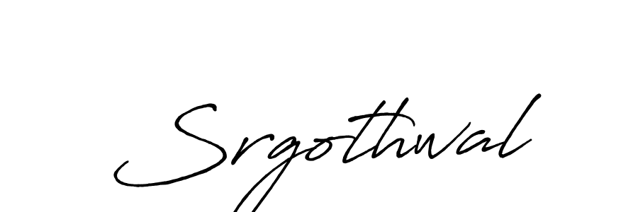 Once you've used our free online signature maker to create your best signature Antro_Vectra_Bolder style, it's time to enjoy all of the benefits that Srgothwal name signing documents. Srgothwal signature style 7 images and pictures png