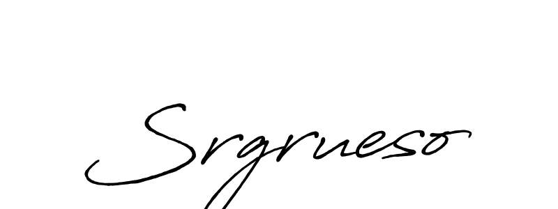Also You can easily find your signature by using the search form. We will create Srgrueso name handwritten signature images for you free of cost using Antro_Vectra_Bolder sign style. Srgrueso signature style 7 images and pictures png
