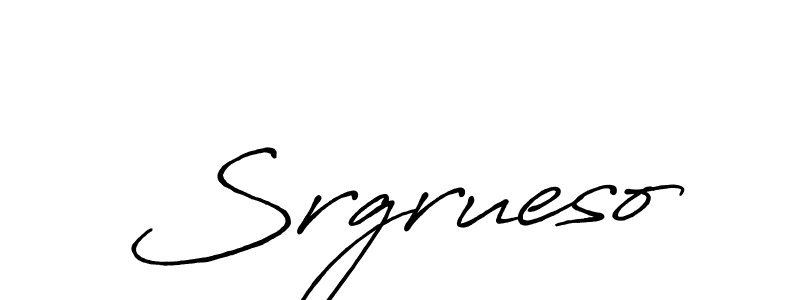 Also You can easily find your signature by using the search form. We will create Srgrueso name handwritten signature images for you free of cost using Antro_Vectra_Bolder sign style. Srgrueso signature style 7 images and pictures png