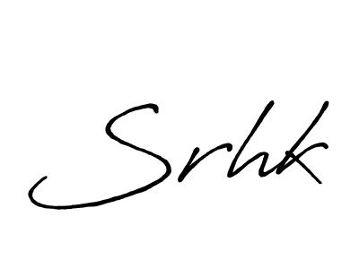 This is the best signature style for the Srhk name. Also you like these signature font (Antro_Vectra_Bolder). Mix name signature. Srhk signature style 7 images and pictures png