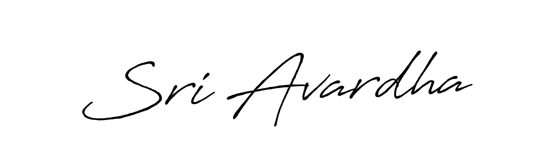 Make a beautiful signature design for name Sri Avardha. Use this online signature maker to create a handwritten signature for free. Sri Avardha signature style 7 images and pictures png