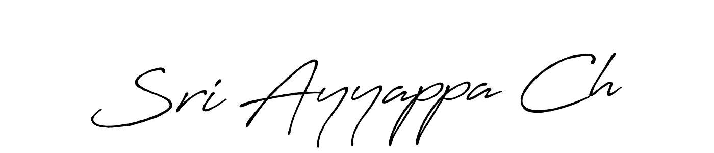 How to Draw Sri Ayyappa Ch signature style? Antro_Vectra_Bolder is a latest design signature styles for name Sri Ayyappa Ch. Sri Ayyappa Ch signature style 7 images and pictures png