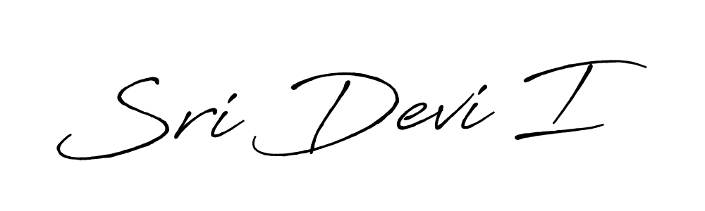 Sri Devi I stylish signature style. Best Handwritten Sign (Antro_Vectra_Bolder) for my name. Handwritten Signature Collection Ideas for my name Sri Devi I. Sri Devi I signature style 7 images and pictures png