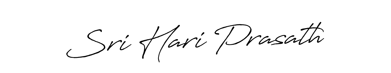 Also we have Sri Hari Prasath name is the best signature style. Create professional handwritten signature collection using Antro_Vectra_Bolder autograph style. Sri Hari Prasath signature style 7 images and pictures png