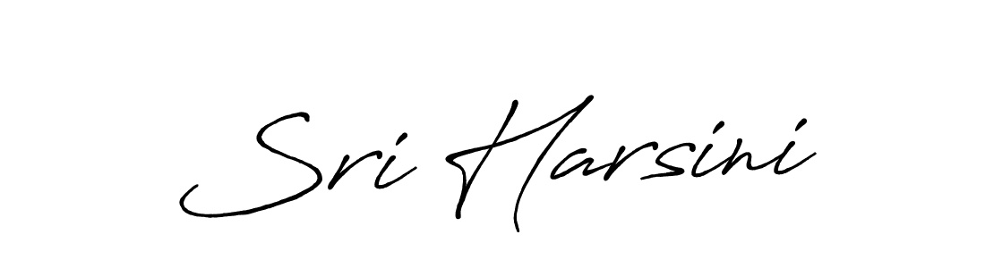 Similarly Antro_Vectra_Bolder is the best handwritten signature design. Signature creator online .You can use it as an online autograph creator for name Sri Harsini. Sri Harsini signature style 7 images and pictures png