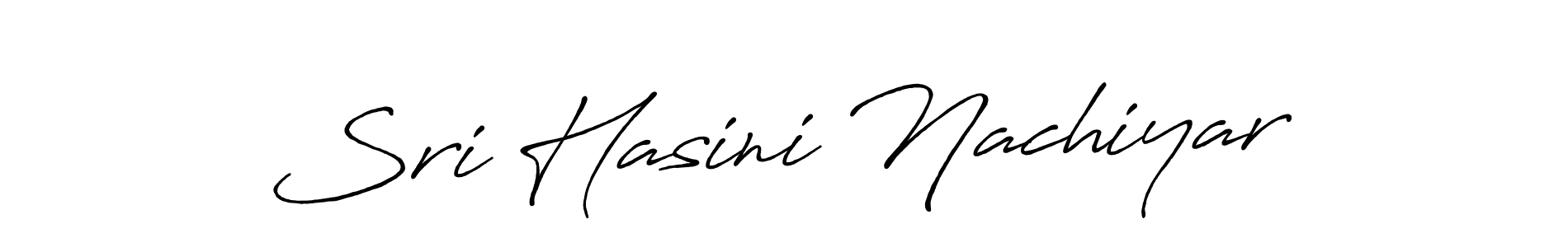 How to make Sri Hasini Nachiyar signature? Antro_Vectra_Bolder is a professional autograph style. Create handwritten signature for Sri Hasini Nachiyar name. Sri Hasini Nachiyar signature style 7 images and pictures png