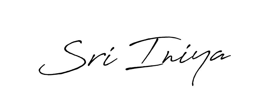 Also You can easily find your signature by using the search form. We will create Sri Iniya name handwritten signature images for you free of cost using Antro_Vectra_Bolder sign style. Sri Iniya signature style 7 images and pictures png