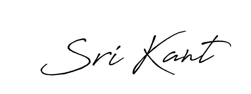 How to make Sri Kant signature? Antro_Vectra_Bolder is a professional autograph style. Create handwritten signature for Sri Kant name. Sri Kant signature style 7 images and pictures png