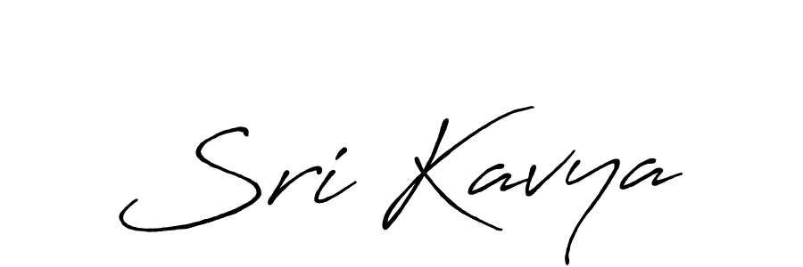 Also You can easily find your signature by using the search form. We will create Sri Kavya name handwritten signature images for you free of cost using Antro_Vectra_Bolder sign style. Sri Kavya signature style 7 images and pictures png